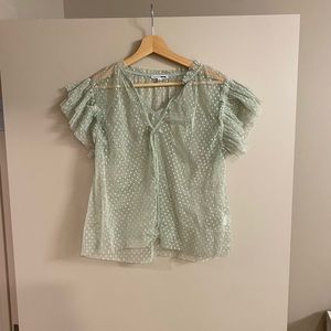 Fashion Nova Sheer Top